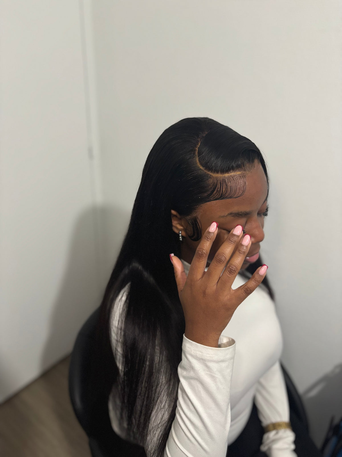 BLACK HD WIG VIGIN HAIR